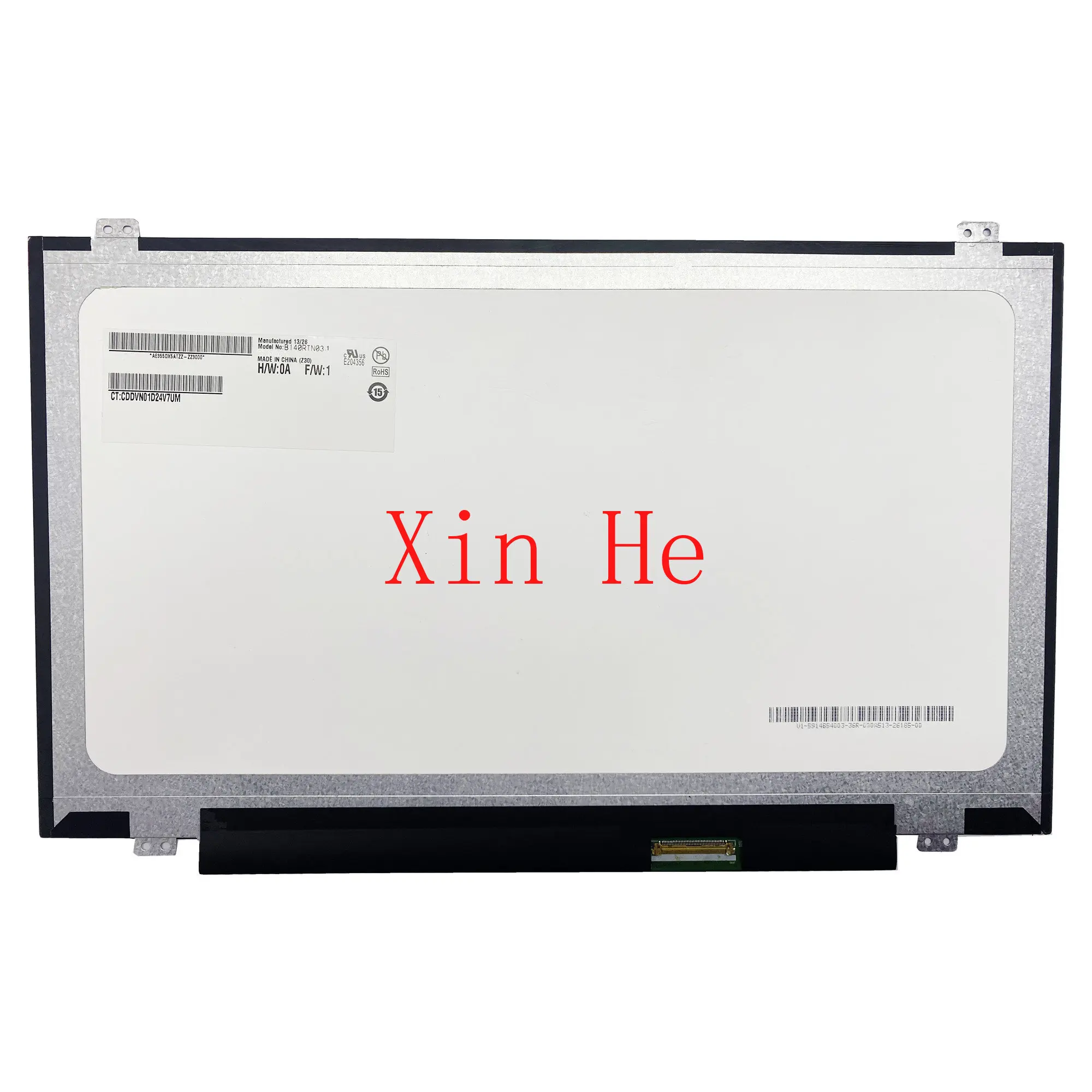 

14.0'' B140RTN03.1 B140RTN03.2 B140RW02 V0 N140FGE-LA2 Laptop LCD Screen 1600*900 LVDS 40 pins