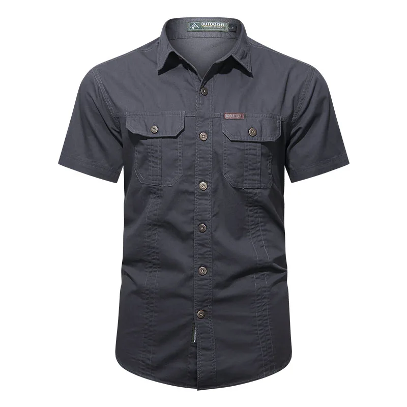 

Летняя тонкая ort Sve Pure Cotton Casual irt Мужская рабочая одежда большого размера f Sve Trendy Faion Urban Sle Youth irt