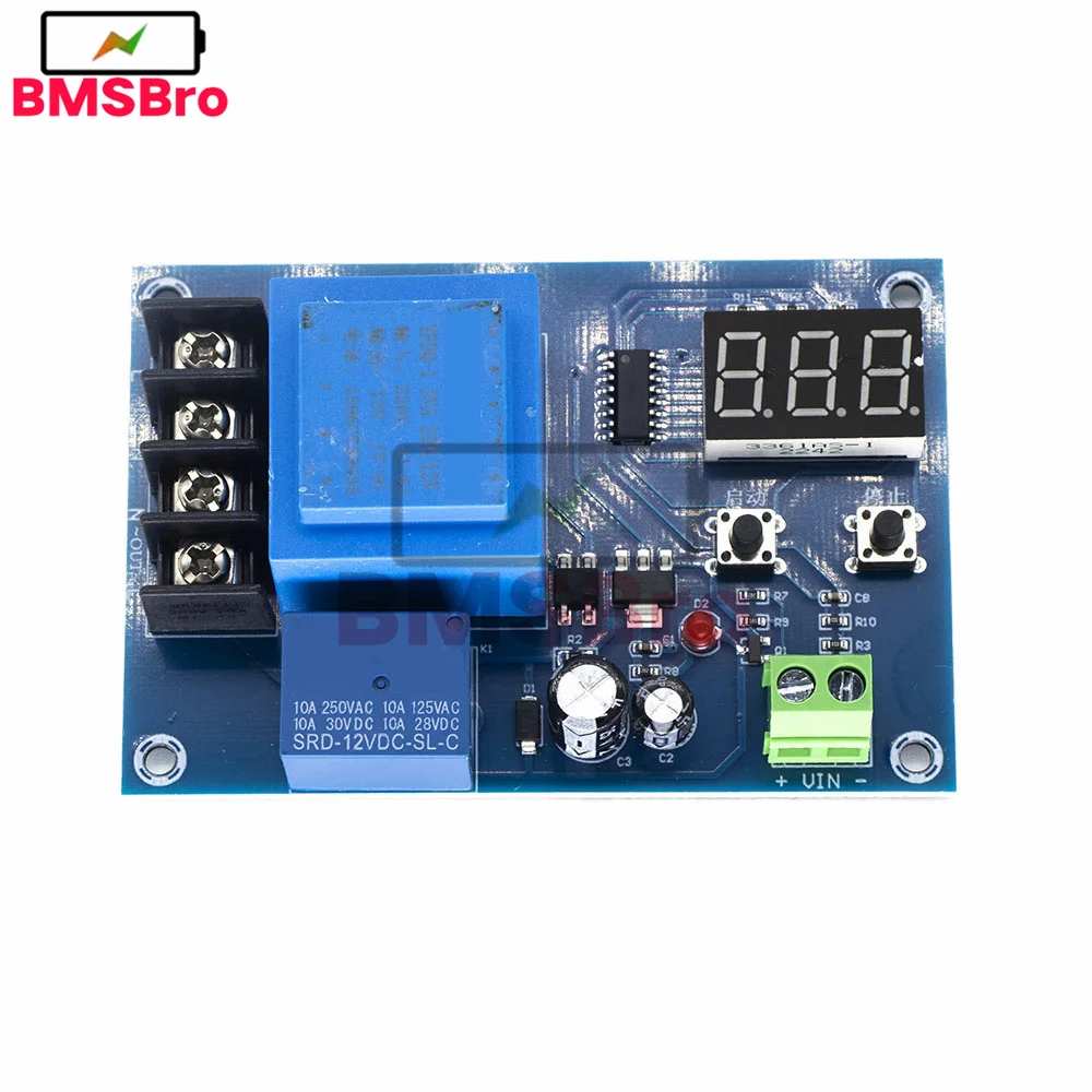 XH-M602 Digital Control Battery Charging Control Module AC 220V Lithium Storage Battery Charger Control Switch Protection Board