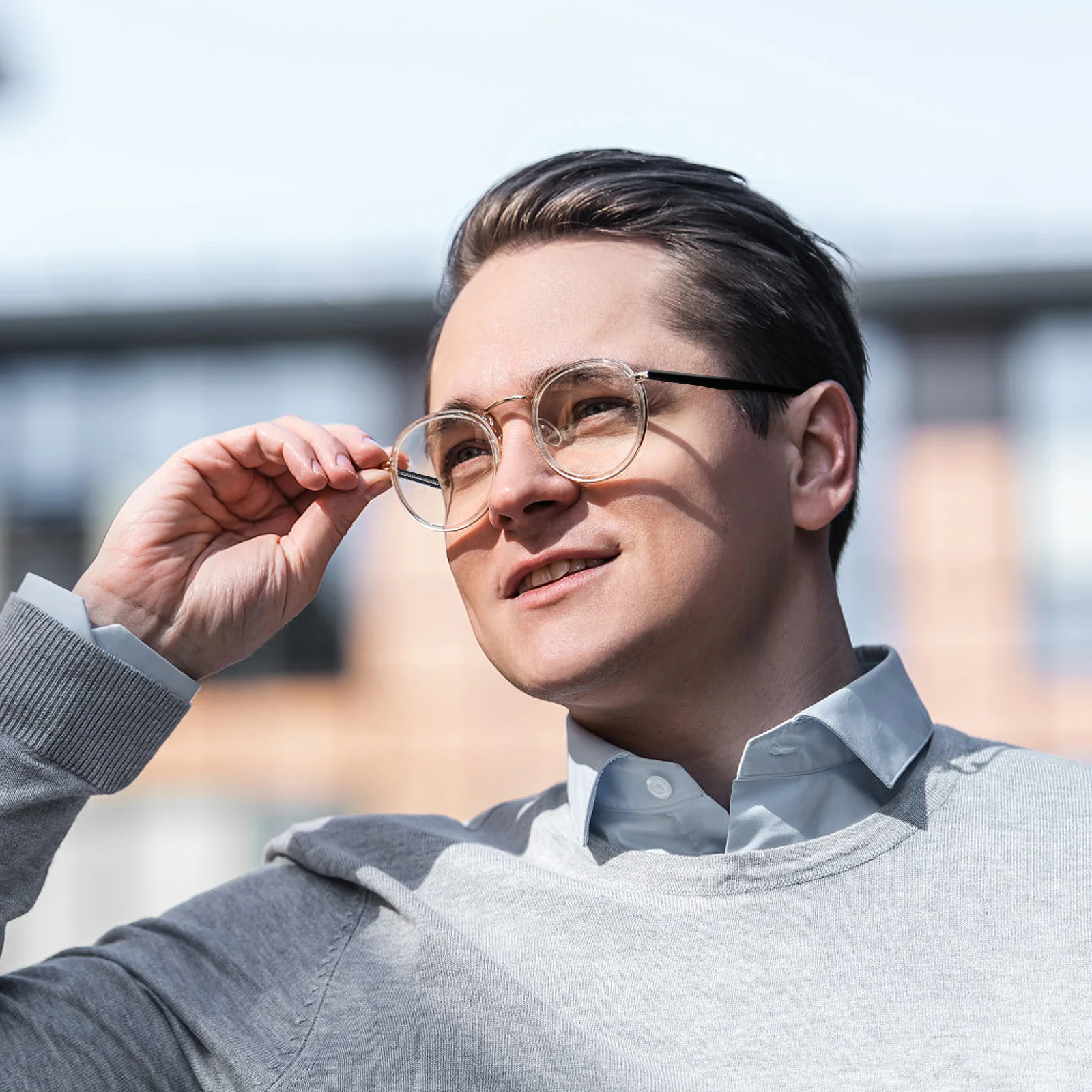 Lunettes de soleil en métal pour enfants et hommes, accessoires de monture de lunettes, temple de remplacement