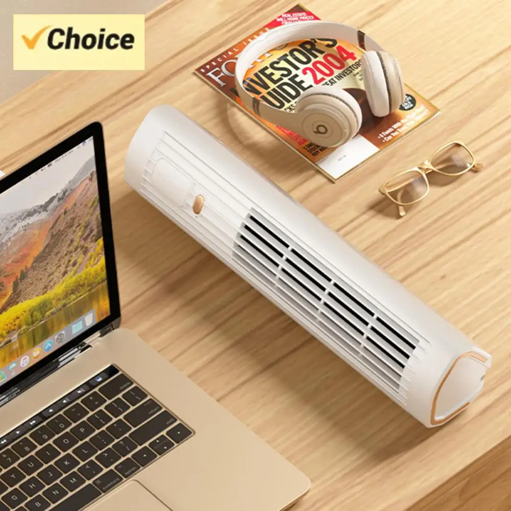 

Мини-вертикальный USB перезаряжаемый 3-скоростной мощный воздушный охладитель 1200 мАч стоячий башенный вентилятор безлопастной напольный воздухоохладитель