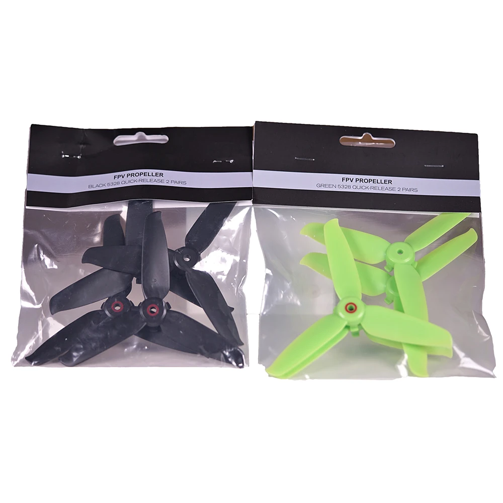 2 Pairs FPV Propeller Quick-release 5328  Prop Light-weight