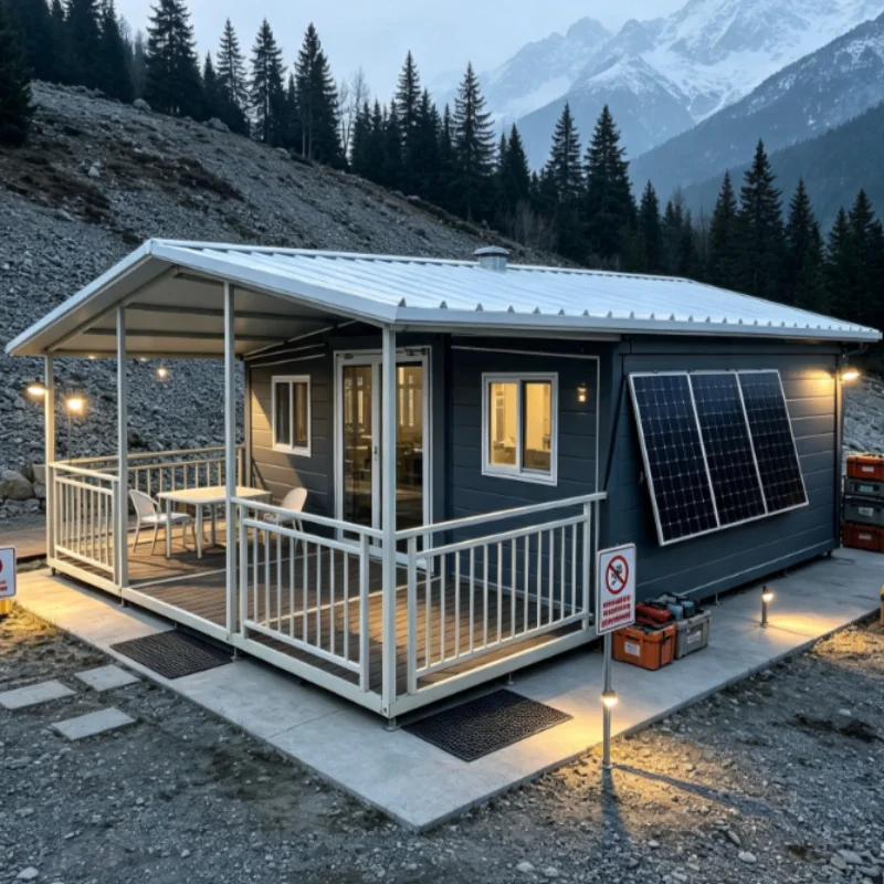 Fast Assembly Wood Look Expandable Modular Home Portable Container Office Modern Prefabricated Luxury Guest House Garden
