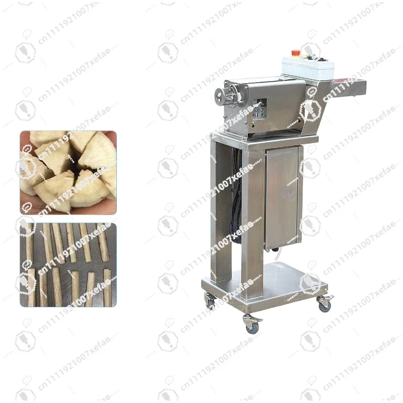 Manufacturer Spot Supply Semi-automatic Stainless Steel Burdock Root Cutting Machine