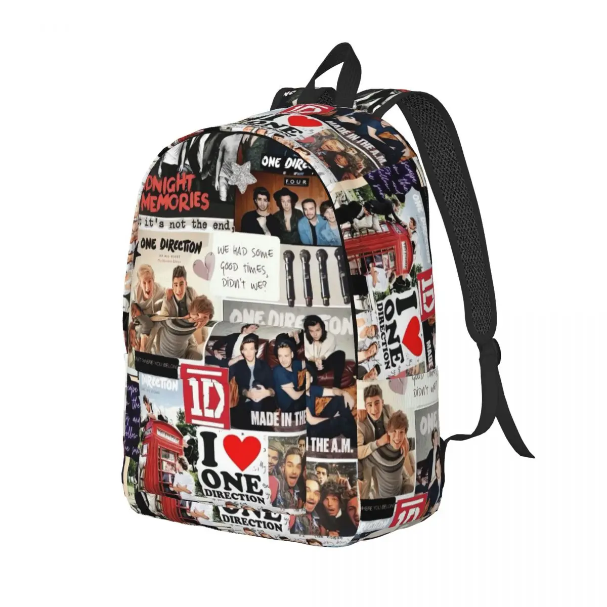 New Fashion One High Capacity College Directions Backpack Trendy Laptop Travel Book Bag 15.7in 17.7in