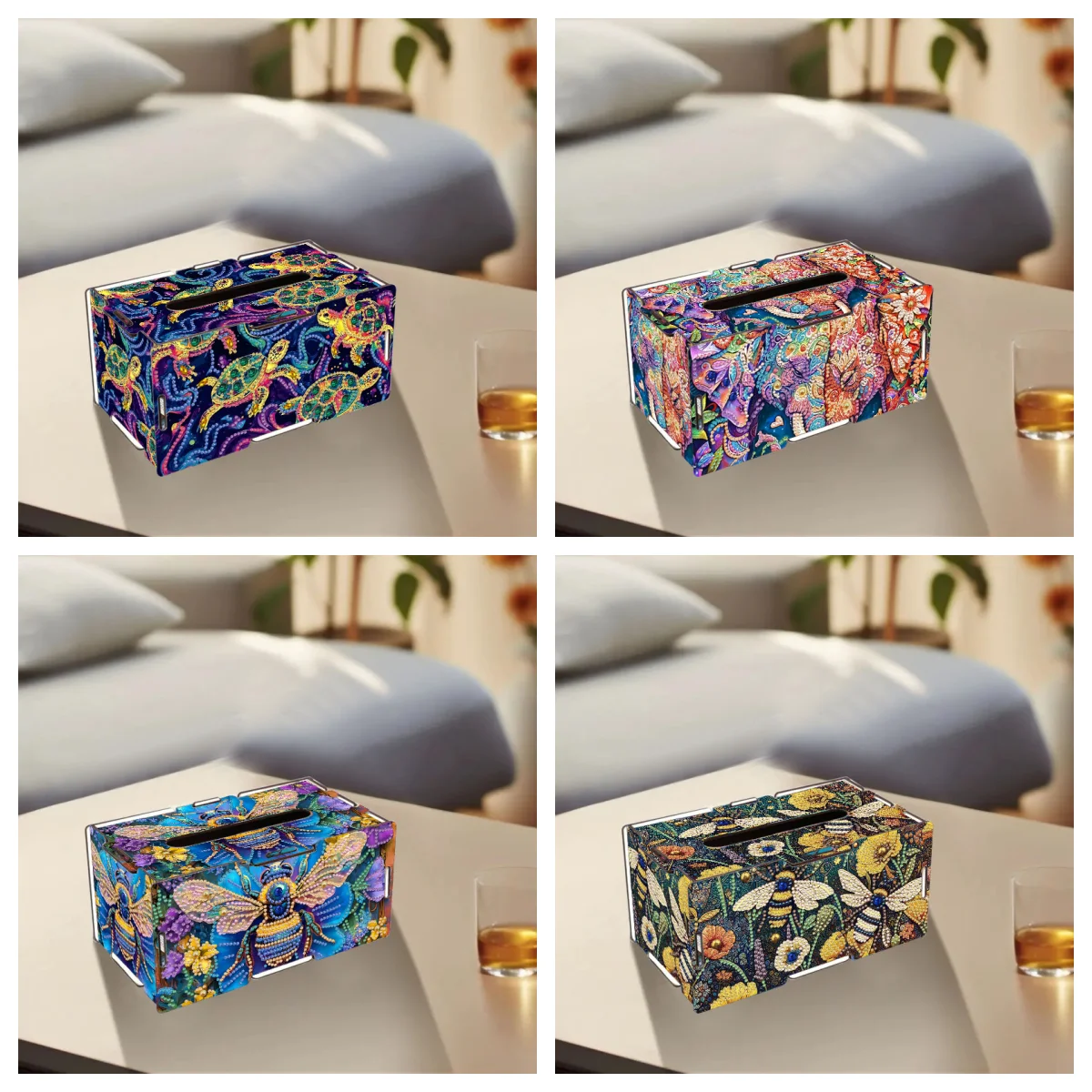 1 DIY Turtle/Bee Pattern Diamo - Pattern Tissue Paper ulasan dan harga