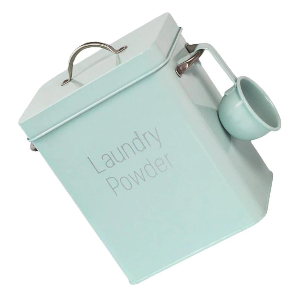 

Metal Storage Containers Sealed Rice Flour Holder Kitchen ganization Bucket Easy Sturdy H Laundry Powder Pet Food