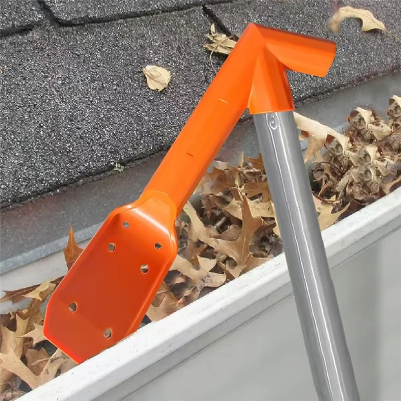 【HOT-SELLING!】Gutter Tool Gutter Cleaning From The Ground Plus Clean From Roof, Clean Off Gutter Guards From The Ground.