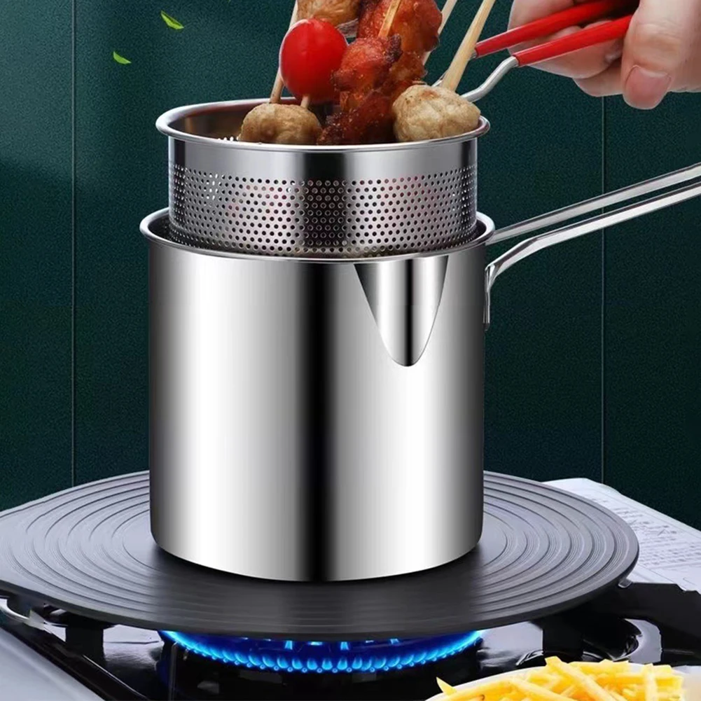 Deep Fryer Pot Versatile Large Capacity Kitchen Pot For Home Kitchen