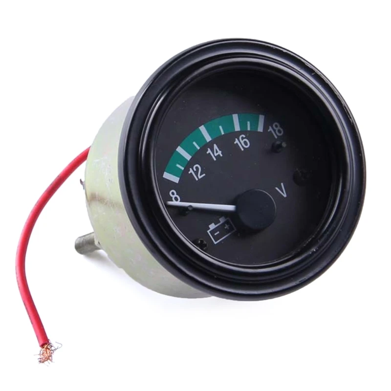 Versatile 12V Car Voltmeter Metal Voltages Display Device High Precisions Voltages Meter Compact Car Voltmeter Easy Carry