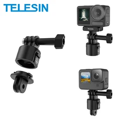 TELESIN Magnetic Quick-release adapter with 1/4 screw For Gopro Hero Insta 360 DJI OSMO Action Action camera accessories