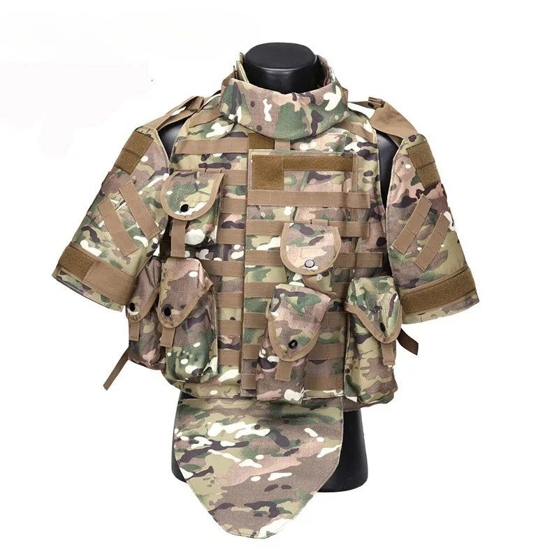 Accesorio de entrenamiento multiusos CS chaleco multiusos táctico caza camuflaje chaleco de combate súper protector