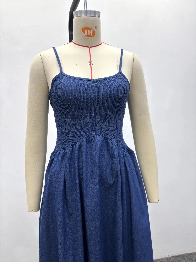 Afrikanisches Damen-Korsett-Trägerkleid für Hochzeitsgäste, Sweetheart-Ausschnitt, Swing-Abendkleid, elegantes ärmelloses langes Partykleid – Detail 6