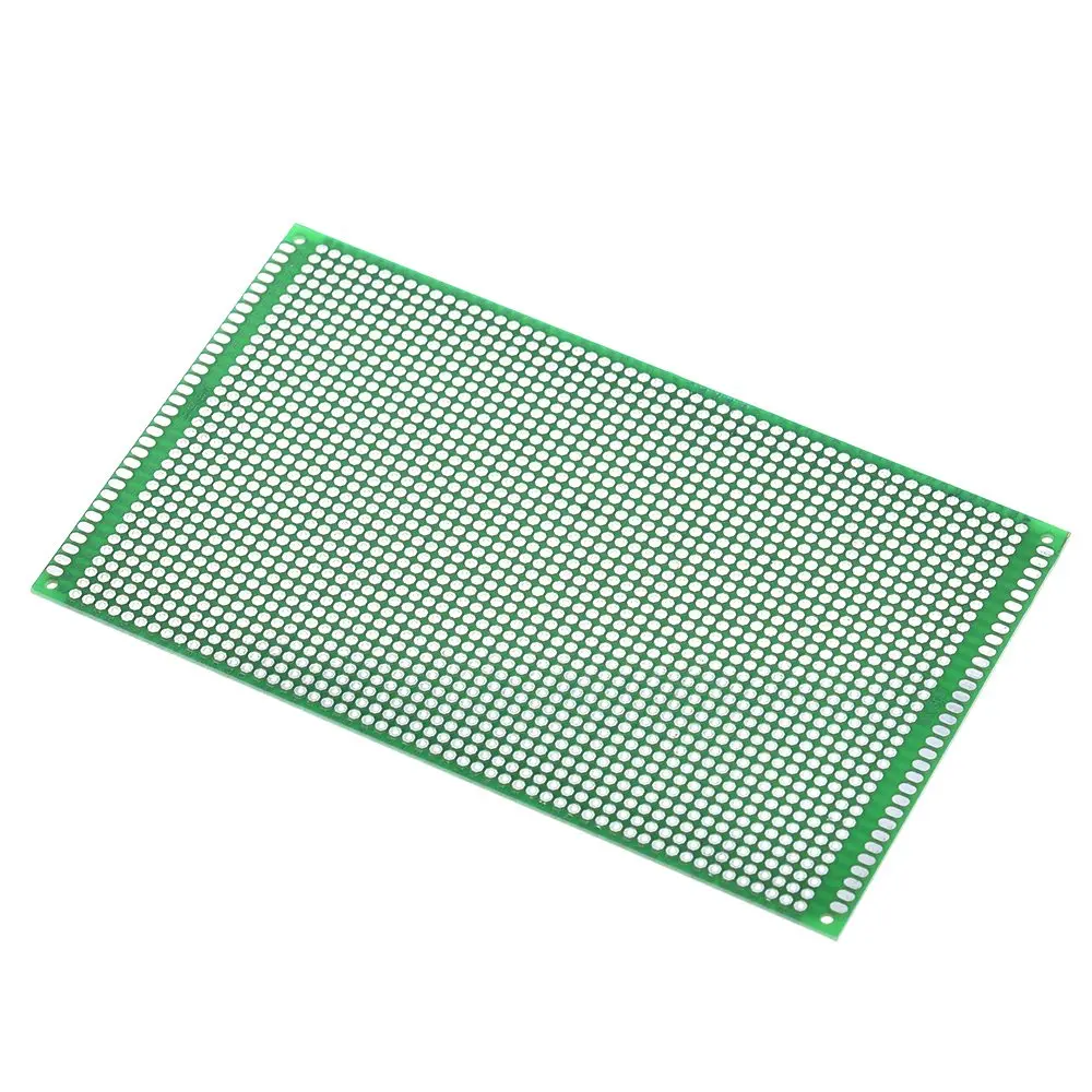 TZT 1/3/5PCS 9x15 cm PROTOTYPE plate 2 layer 9*15CM panel Universal Board double side 2.54MM Green for TZT Electronic Components image 5
