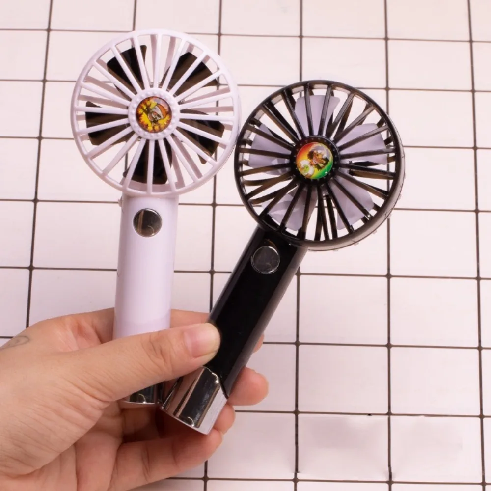 Does Not Rotate Prank Handheld Fan Interactive Toy Presses Switch Electric Prank Toy Interesting Funny Joke Gadget Home Decor