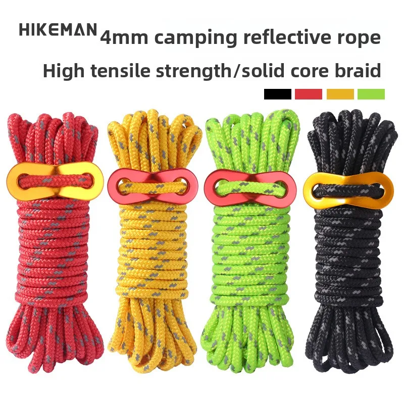 

6 мм веревка для скалолазания, 4 метра, наружная безопасность, спасательная веревка для скалолазания, спасательная веревка для побега, спусковое устройство, рыболовная веревка для сброса