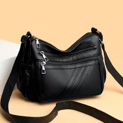 Genuine High Quality Women Bag Leather Crossbody Bags for Women Luxury Handbags Women Bags Designer Shoulder Sac A Main 2024