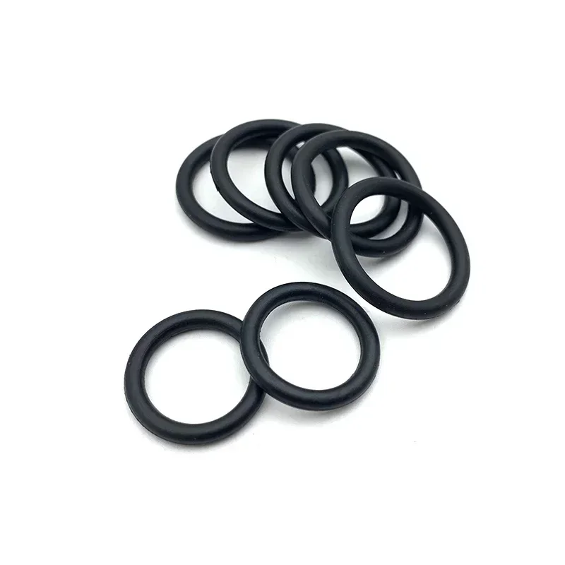 

800Pcs Black NBR Nitrile Rubber O-Ring Assortment Kit CS 1mm-4mm OD 3mm-27mm Oil/Wear resistance For Automotive Repair Plumb