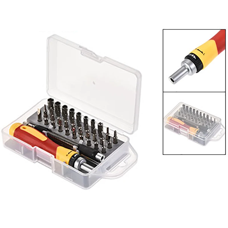 

30pcs/set Ratchet Screwdriver Multi-bit Screw Drivers with Extension Rod and Flexible Socket Bar Screwdriver Bits Repair Tools