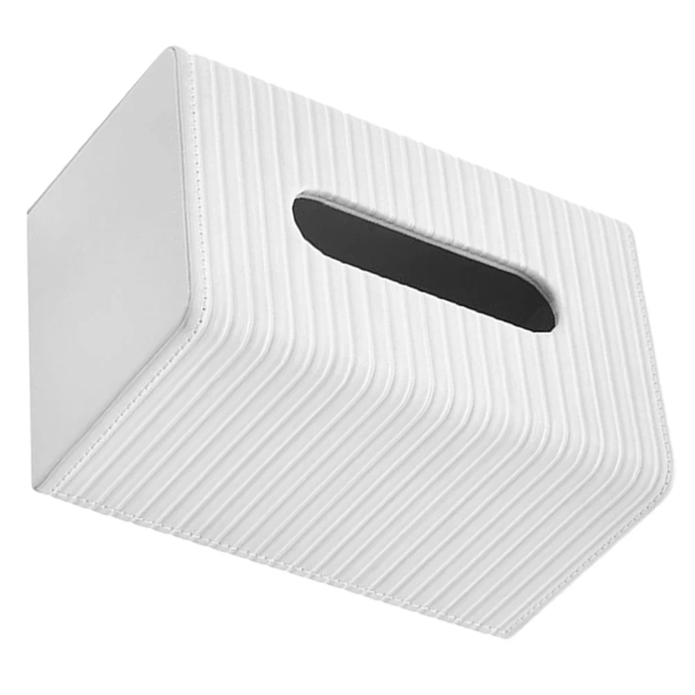 

Simple Tissue Box Holder Imitation Rectangular Napkin Dispenser For Home Office Car Bathroom Desktop Storage Case