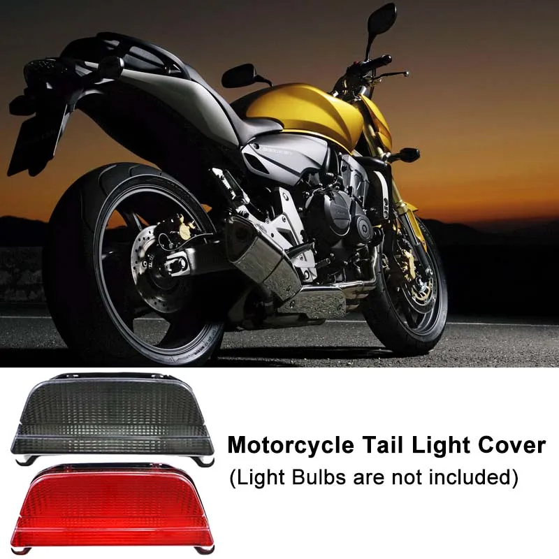 ABS Motorcycle Tail Light Cover Tail Light Shell Without Bulbs For Kawas*ki ZRX400 ZRX1100 ZRX1200 ZRX1300 1999-2004