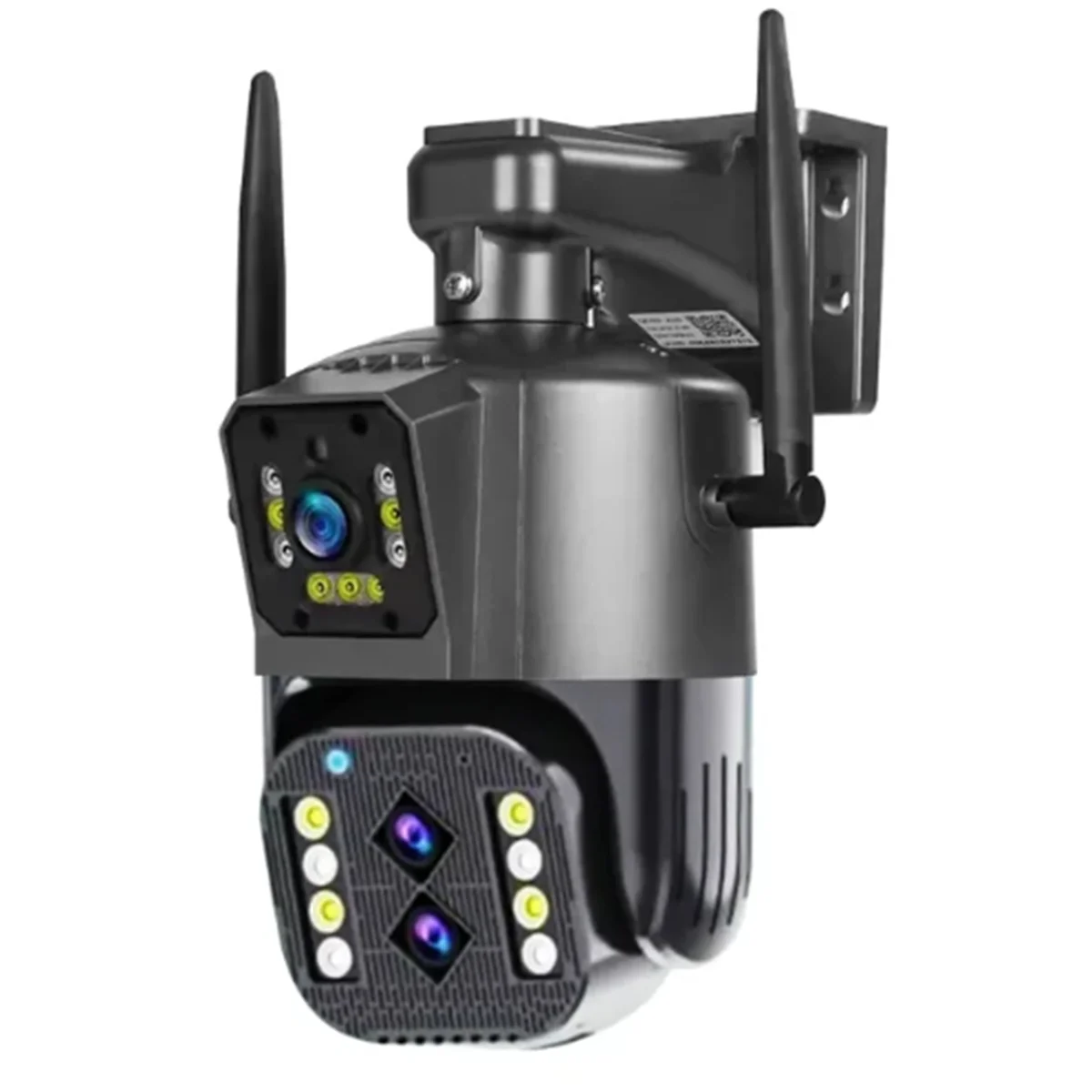 TEH-e12MP 3-Lens Wifi IP Camera 4K PTZ Security Protection Camera Color Night Vision Auto Tracking 10X Digital Zoom EU