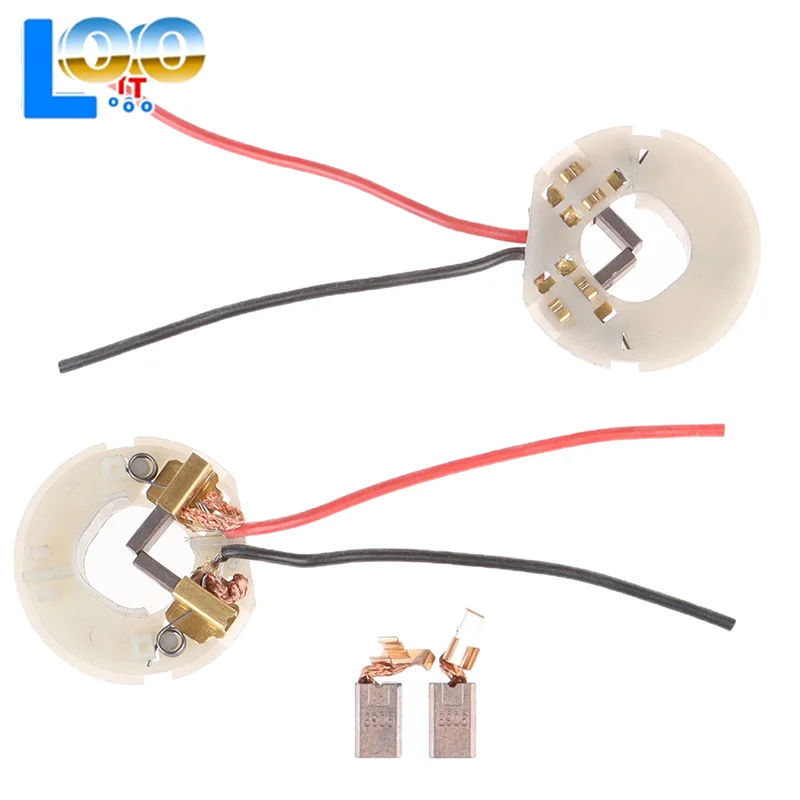 4 pçs/set suporte de escova de carbono escovas de carbono substituição para hilti SFC14-A sfc14a sfc 22-a 22a acessórios da ferramenta elétrica