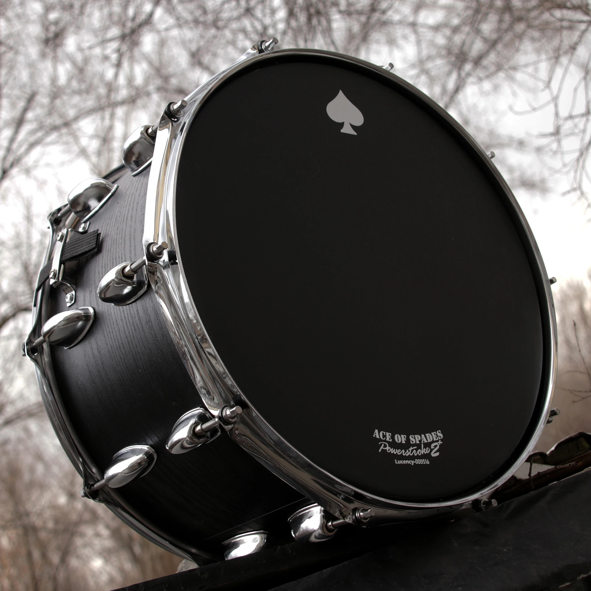 

1408 Series 14 Inch Black Matte Finish Metal Wood Snare Drum With Adjustable Snare Wires For Drum Set Musical Instruments