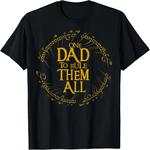 One Dad to Rule Them All Funny Fantasy Nerd Dad Graphic T-Shirt graphic tee, men’s, women’s, halloween shirt,