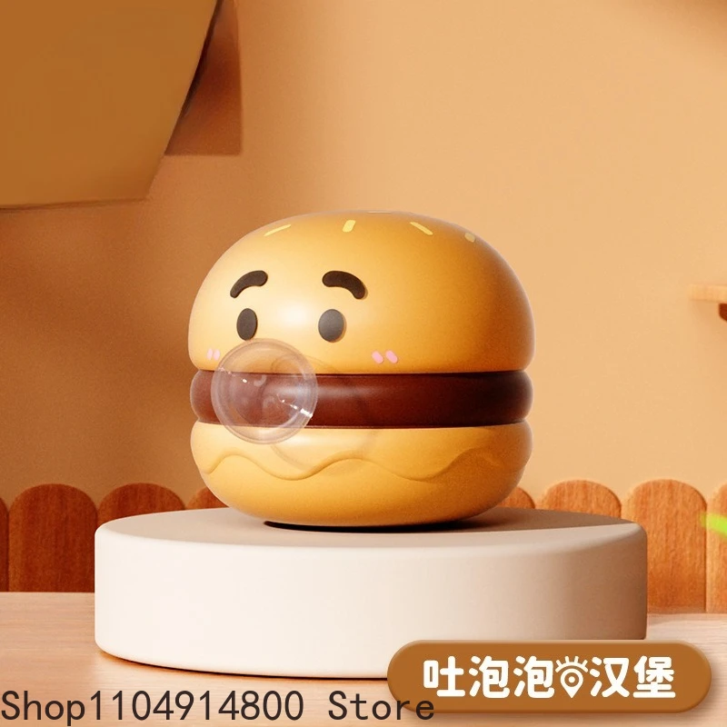 Cute Food Series Spitting Bubbles Squishy Squeeze Toys Anxiety Stress Relief Sensory Antistress Toys For Adults Kids Toys Gifts