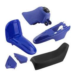 Blue Plastic mudguard Body Seat Gas Tank Kit for Yamaha PW50 PY PW PY