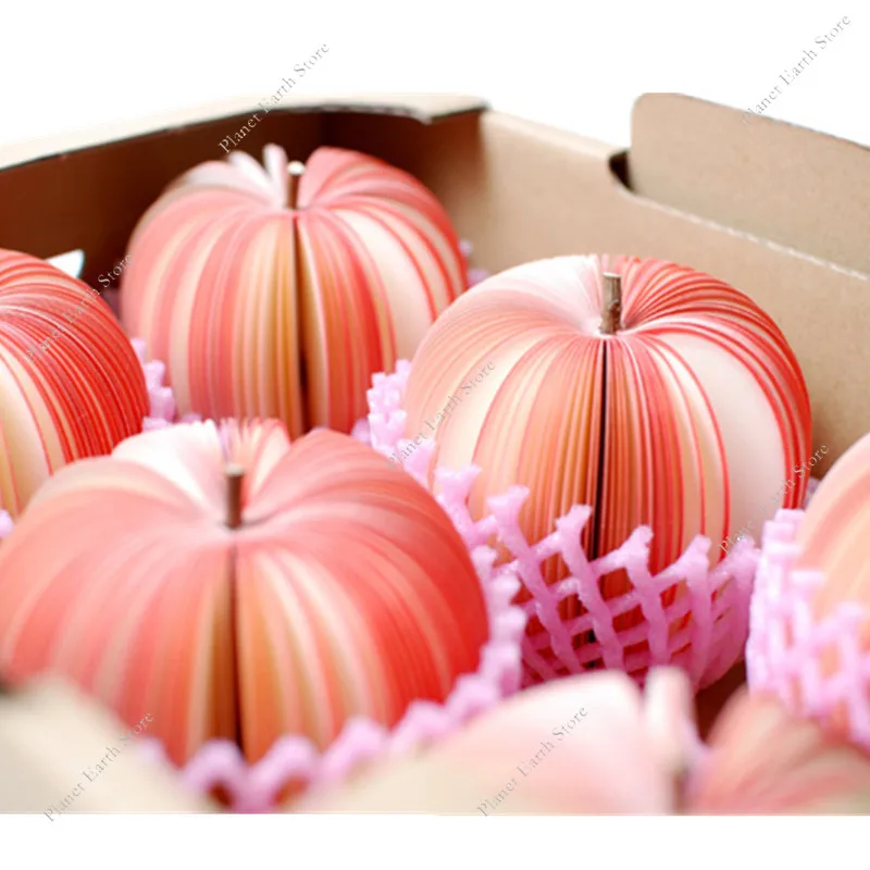 1/5/10 pezzi carino note appiccicose creativo fai da te frutta memo pad adesivi murali carta 3D forma di frutta memo pad decorazioni per la tavola post notepad