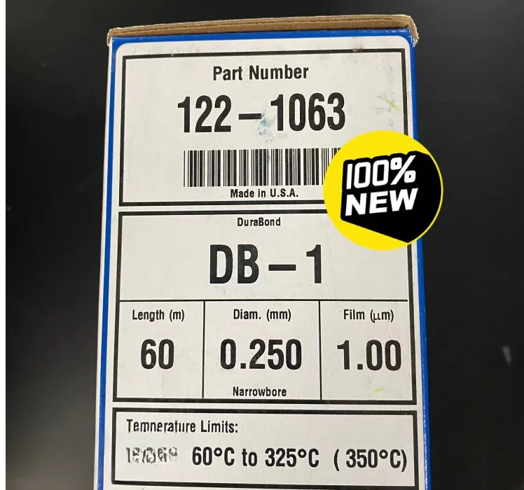 

Для Agilent DB-1 122-1063, газохроматографическая Колонка 60 м, 0,25 мм, 1,00 дюйма, держатель колонки 7 дюймов, 1 шт.