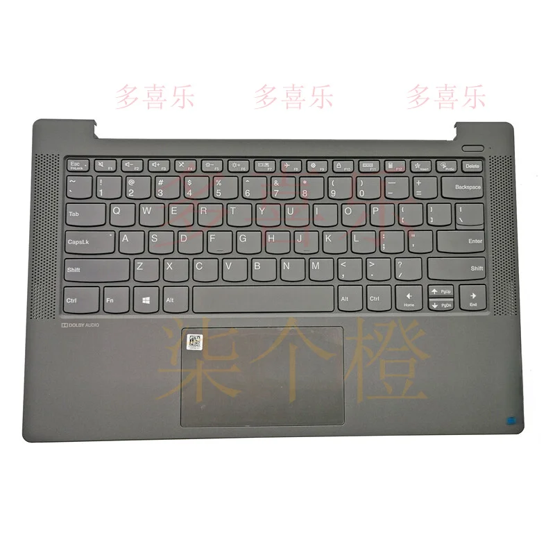 

ZMZM For Lenovo ideapad 5-14IIL05 Palmrest Upper Keyboard Bezel Touchpad 5CB0Y88548