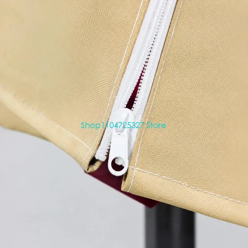 D8KF Outdoor Patio Shade Storage Cover, Coated 600D Fabric Construction for Reducing Contact with Rain, Sunlight, and Dust