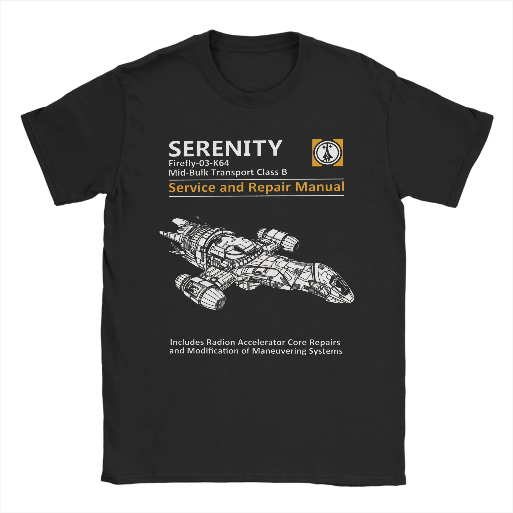 Men Women T-Shirt Firefly Serenity Tv Drama T-Shirts Trendy Cool  Summer Tees Vintage 100% Cotton Clothing Plus Size 6XL