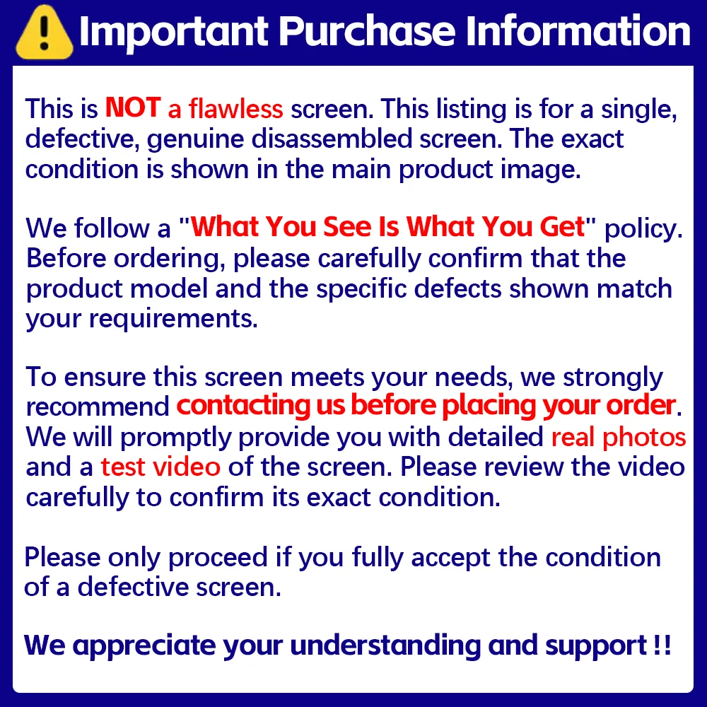 S23ULTRA 6.8" 120Hz Defective SUPER AMOLED  Single Sale Pulled Parts  Screen For Samsung Display S23 ULtra 5G S918B/DS 918U 918W image 2