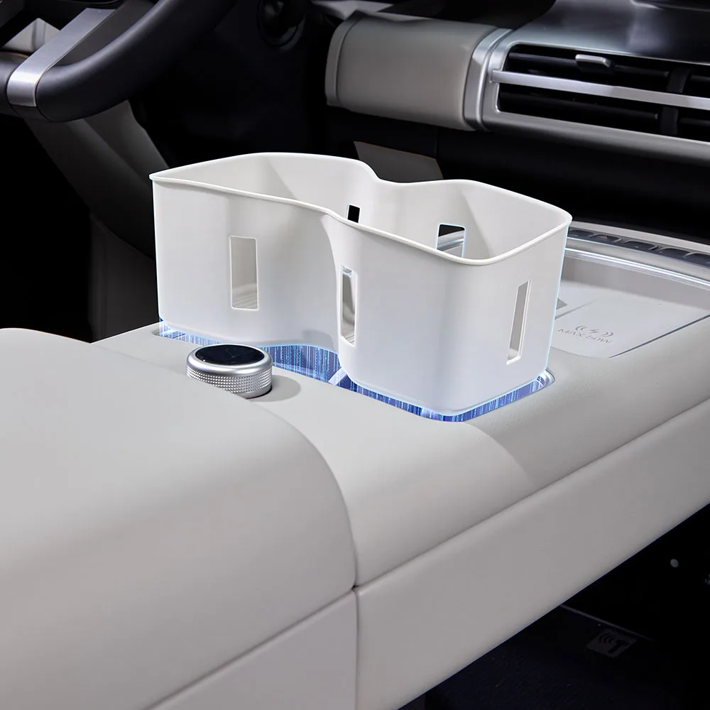 

Автомобильный держатель для чашки для BYD Leopard 7/Titanium 7/Super 7, аксессуары для внутренней модификации, оригинальный цветной автомобильный силиконовый коврик для чашки