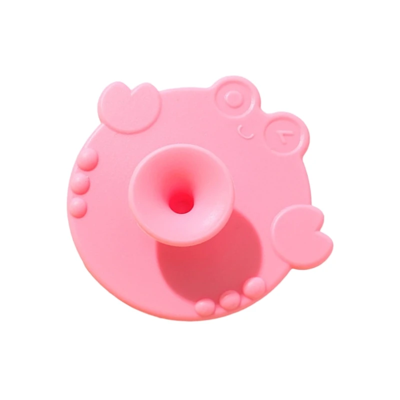 J15U فرشاة الجسم السيليكون الآمنة للأطفال متعددة الاستخدام لتدليك الشعر والوجه والحمام وسهلة التنظيف #5