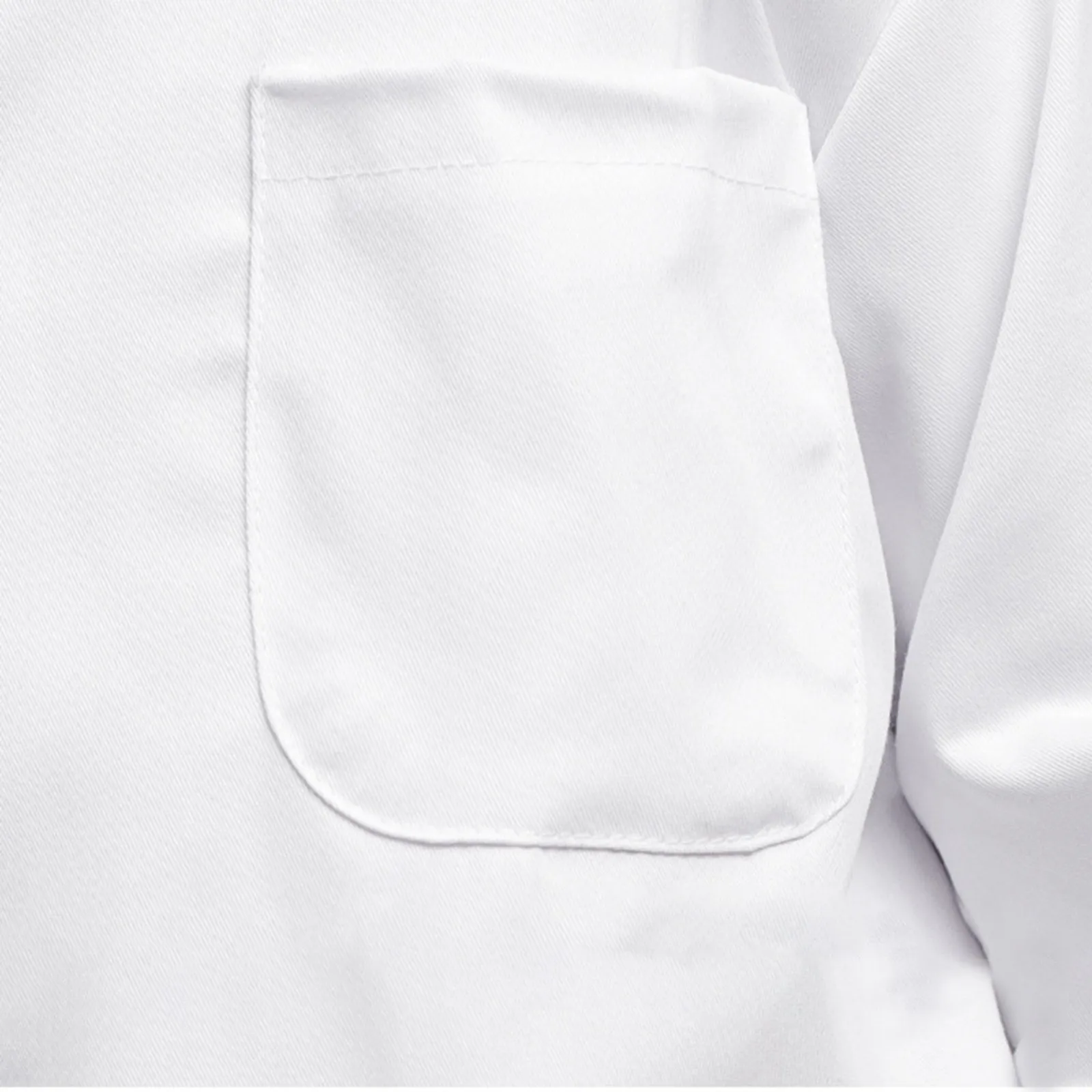 Bata de laboratorio blanca Unisex para niños, uniforme con bolsillos de manga larga, Ropa de Trabajo, ropa de médico y enfermera, niño y niña, blanco, verano y primavera