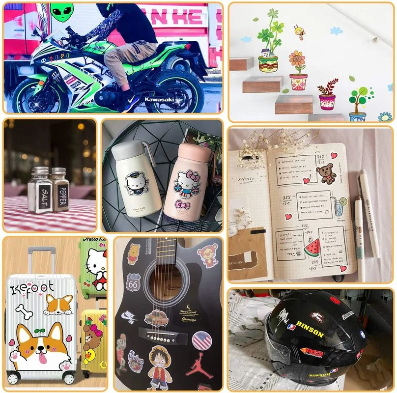 20 Sheets A4 Vinyl Sticker Paper for Inkjet Printer Matte White Self Adhesive Stickers Label Waterproof Decal Paper Sheet