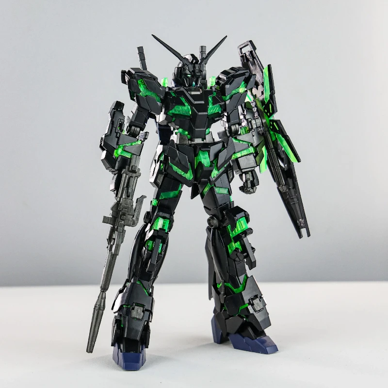 HG1/144 hergebruikt plastic assemblagemodel RX0 fluorescerend groen Oorsprong Assemble Model Kit Decoratief speelgoed Gemechaniseerd Warleague Thema