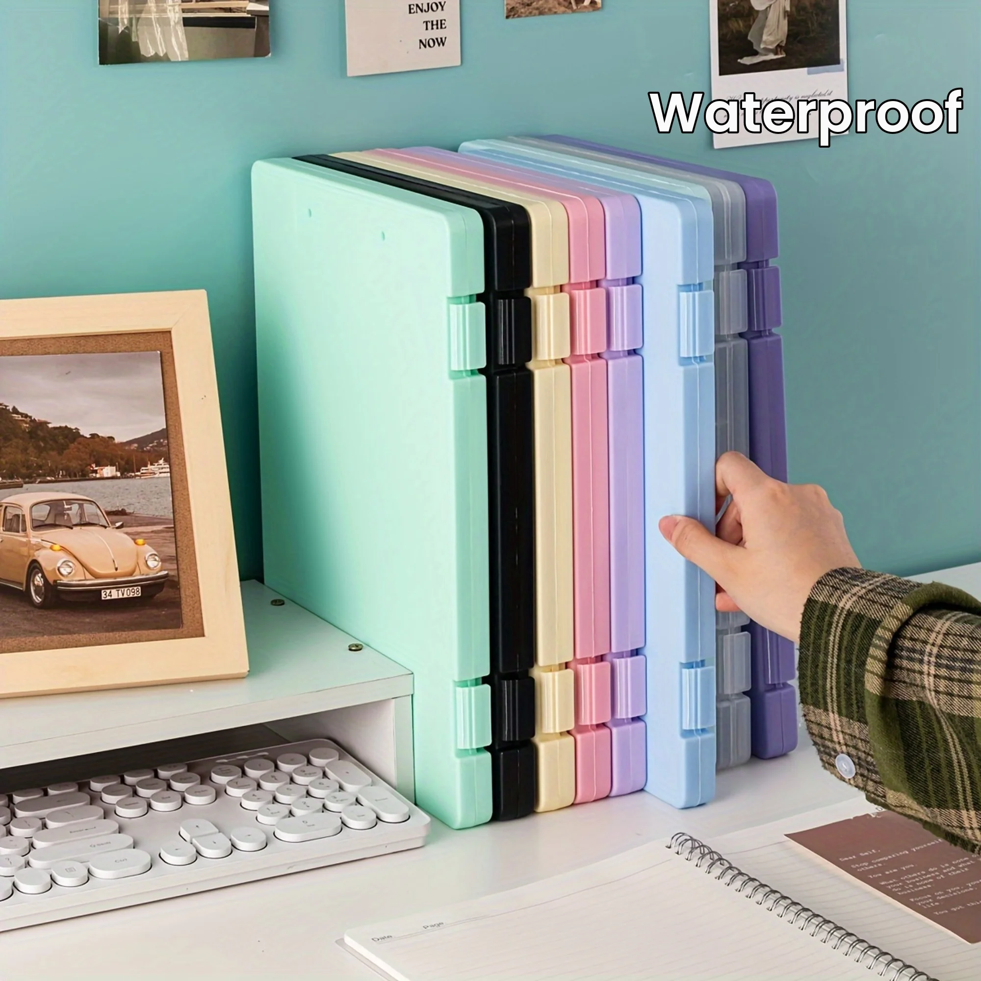 

Clear Plastic A4 Document Folder: Multi-Purpose, Waterproof, And Perfect for Home, Office, Or School Use