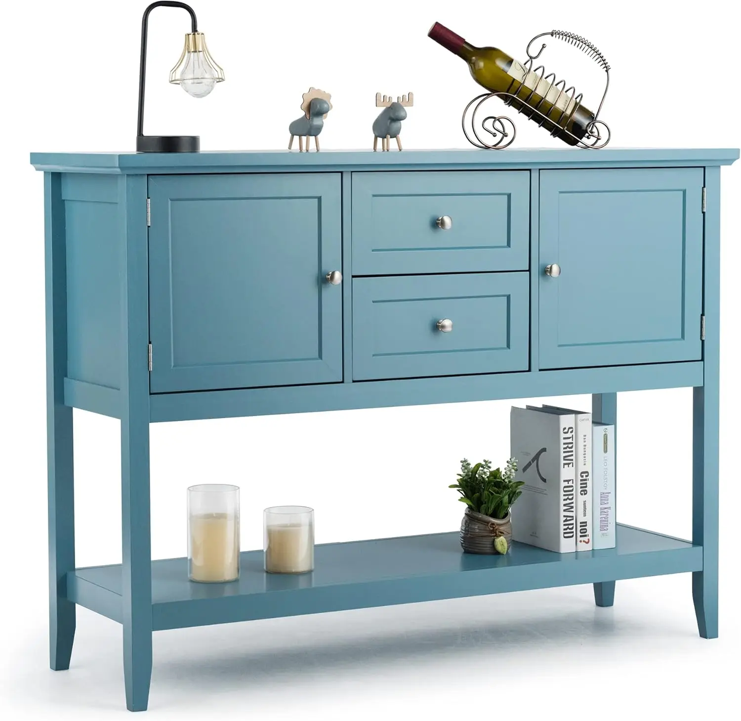 Buffet Cabinet with Storage, Multifunctional Console Table with Ample Storage Space, Sideboard with Drawers for Kitchen