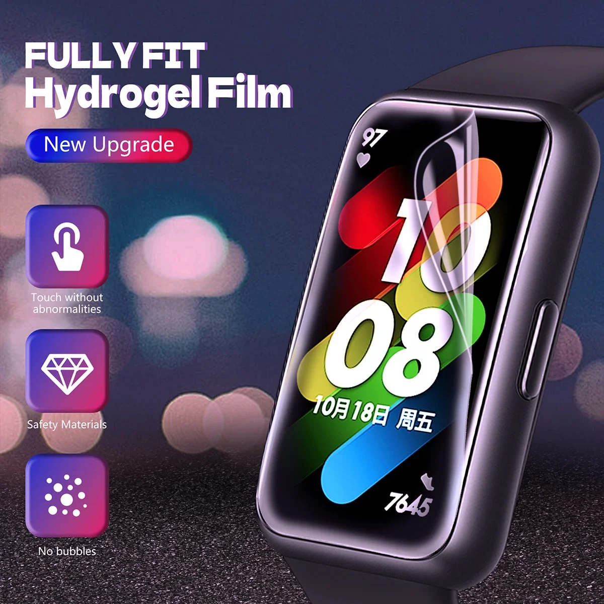 1-5 шт. гидрогелевая пленка для Samsung Galaxy Fit 3 HD, защитная пленка от царапин для Samsung Galaxy Fit3, а не стекло