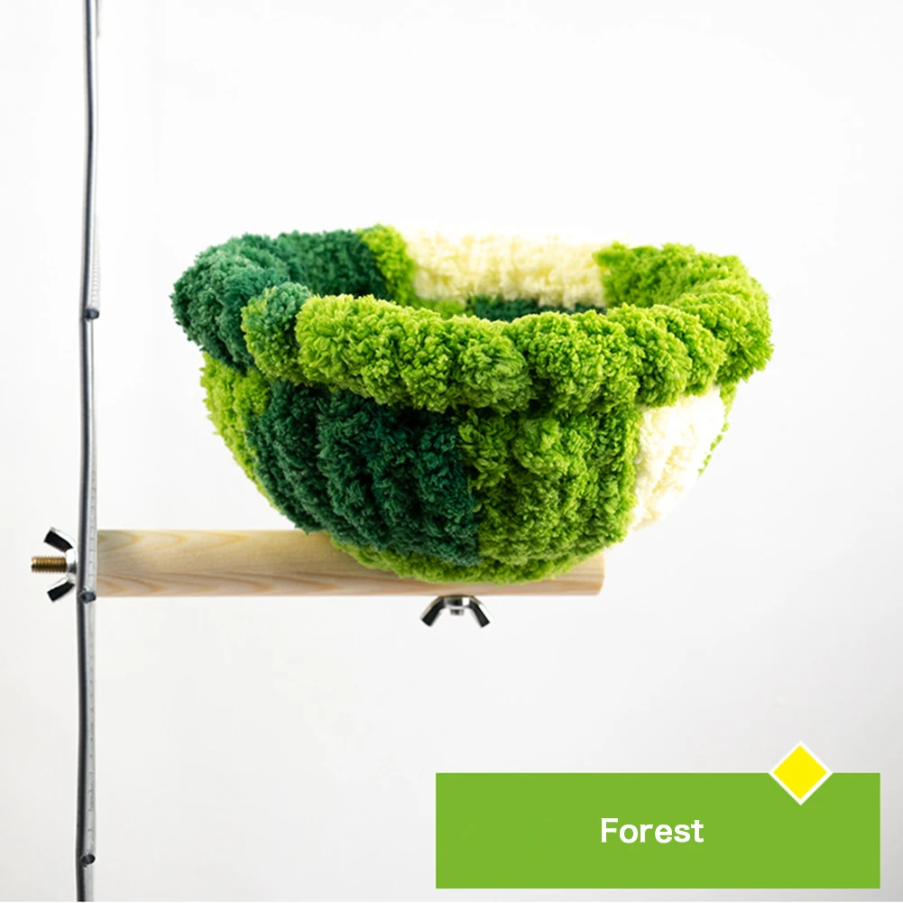 Bird Nest Mat Swing Ring Platform Nest House Bed For Bird Parrot Budgie Parakeet Cockatiel Conure Lovebird Pet Products