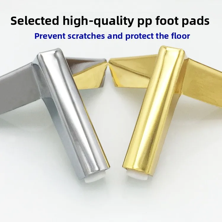 Furniture Feet Dumb Black Aircraft Feet, Light Luxury Metal Sofa Feet Table Feet Furniture Hardware Accessories