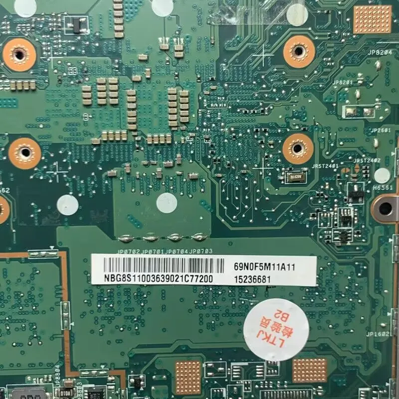 

For Acer Aspire R7-372 R7-372T Laptop Motherboard P3HCJ REV.2.0 NBG8S11003 With SR2EZ I7-6500U CPU 100% Full Tested Working Well