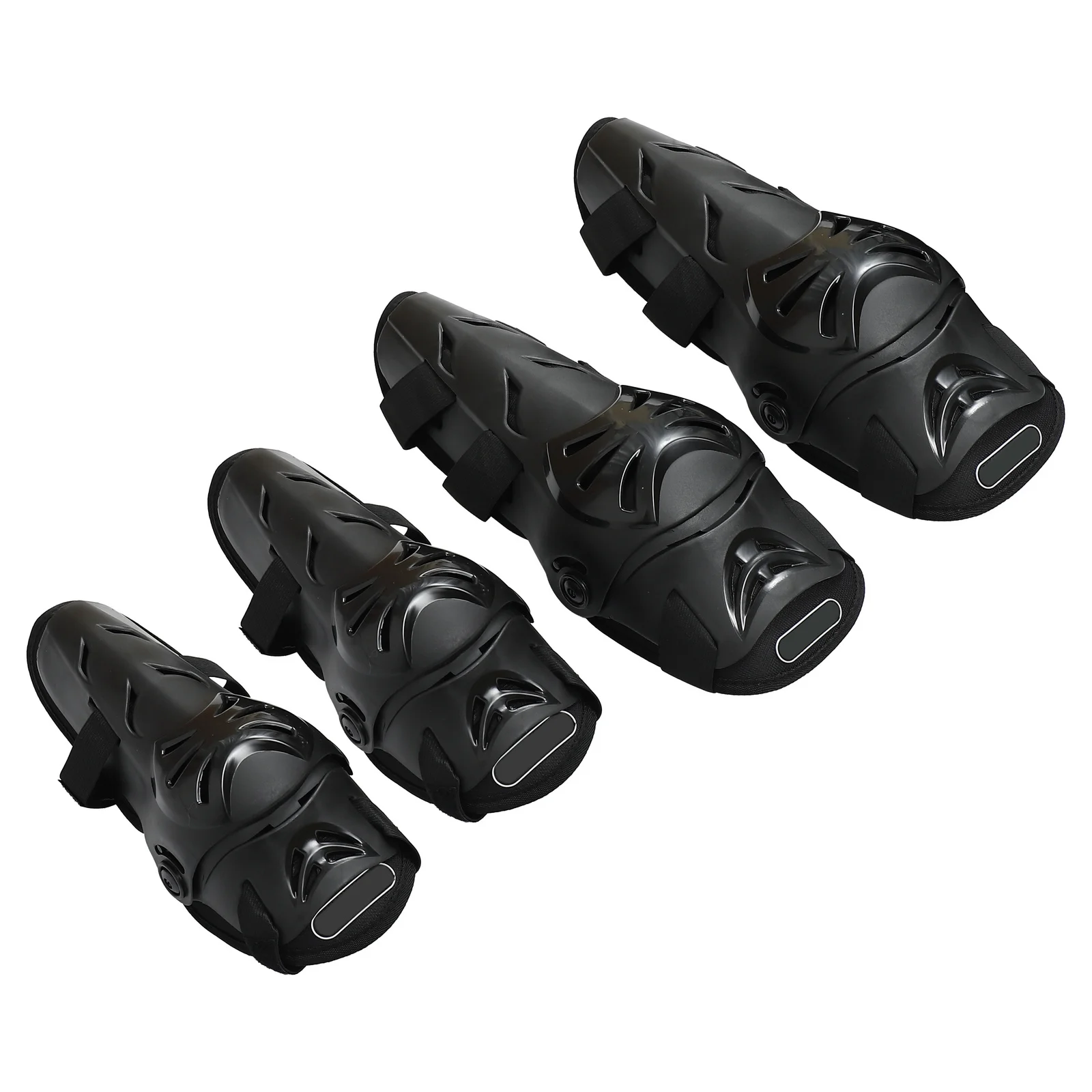 

1Set Protective Gear Knee Elbow Pads Durable Motorcycle Limbs Protector Riding Protective Sports Pads Safety Equipment