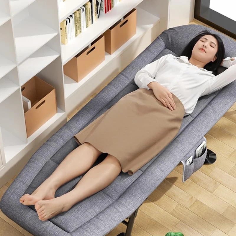 

Portable Folding Chair Bed Lengthen Cot Office Hospital Napping Recliner Camping Simple Sleep Relax Chair Backrest chair Sofa